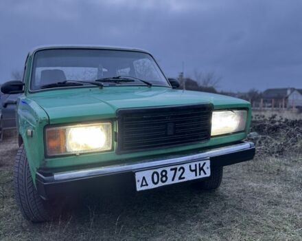 Зелений ВАЗ 2107, об'ємом двигуна 1.5 л та пробігом 50 тис. км за 616 $, фото 1 на Automoto.ua