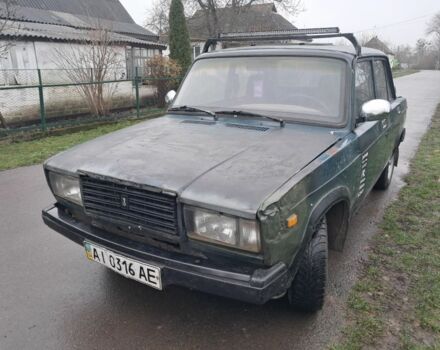 Зелений ВАЗ 2107, об'ємом двигуна 1.5 л та пробігом 500 тис. км за 355 $, фото 1 на Automoto.ua