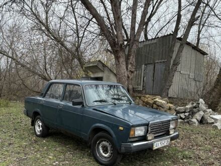 ВАЗ 2107 1983 в Балаклее на Automoto.ua Зеленый ВАЗ 2107, объемом двигателя 1.6 л и пробегом 50 тыс. км за 335 $, фото 1 на Automoto.ua