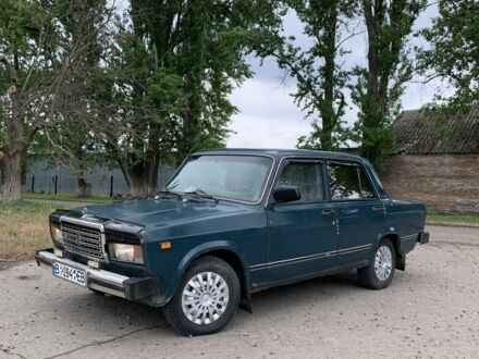 ВАЗ 2107 1983 у Карловке на Automoto.ua Зелений ВАЗ 2107, об'ємом двигуна 1.5 л та пробігом 88 тис. км за 1063 $, фото 1 на Automoto.ua