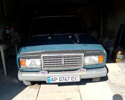 Зеленый ВАЗ 2107, объемом двигателя 1.5 л и пробегом 0 тыс. км за 550 $, фото 1 на Automoto.ua