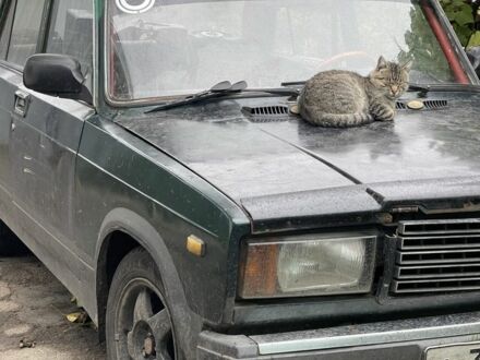 Зеленый ВАЗ 2107, объемом двигателя 10 л и пробегом 3 тыс. км за 405 $, фото 1 на Automoto.ua