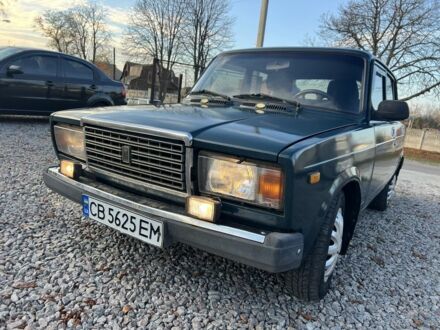 Зелений ВАЗ 2107, об'ємом двигуна 1.5 л та пробігом 190 тис. км за 999 $, фото 1 на Automoto.ua