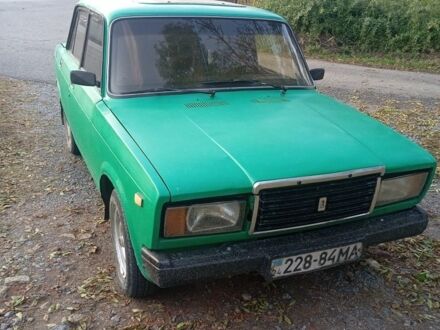 Зеленый ВАЗ 2107, объемом двигателя 0 л и пробегом 207 тыс. км за 750 $, фото 1 на Automoto.ua