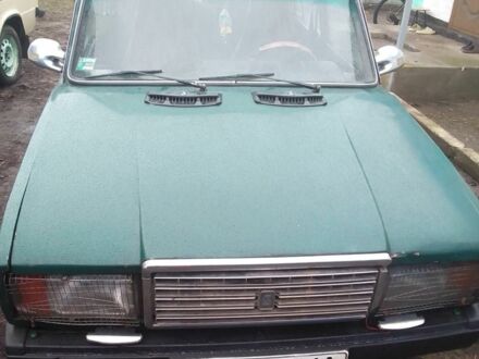 Зеленый ВАЗ 2107, объемом двигателя 1.5 л и пробегом 20 тыс. км за 378 $, фото 1 на Automoto.ua