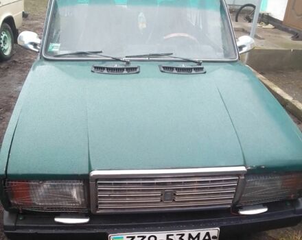 Зеленый ВАЗ 2107, объемом двигателя 1.5 л и пробегом 20 тыс. км за 378 $, фото 1 на Automoto.ua