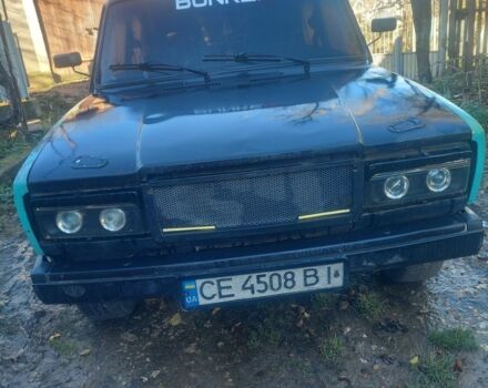 Зеленый ВАЗ 2107, объемом двигателя 1.5 л и пробегом 8 тыс. км за 2100 $, фото 1 на Automoto.ua