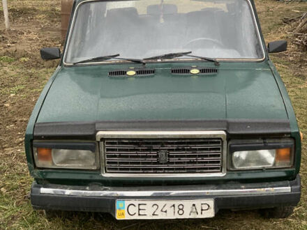 ВАЗ 2107 1992 в Черновцах на Automoto.ua Зеленый ВАЗ 2107, объемом двигателя 1.5 л и пробегом 500 тыс. км за 385 $, фото 1 на Automoto.ua