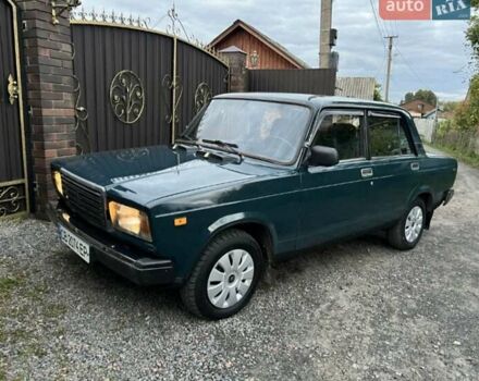 Зеленый ВАЗ 2107, объемом двигателя 1.5 л и пробегом 83 тыс. км за 1500 $, фото 1 на Automoto.ua