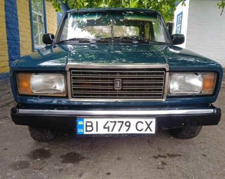 Зеленый ВАЗ 2107, объемом двигателя 1.6 л и пробегом 1 тыс. км за 900 $, фото 1 на Automoto.ua