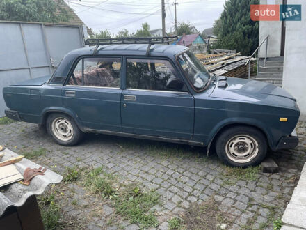 Зеленый ВАЗ 2107, объемом двигателя 1.6 л и пробегом 100 тыс. км за 1650 $, фото 1 на Automoto.ua