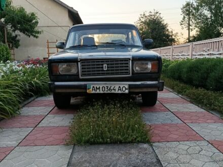 Зеленый ВАЗ 2107, объемом двигателя 0 л и пробегом 1000 тыс. км за 405 $, фото 1 на Automoto.ua