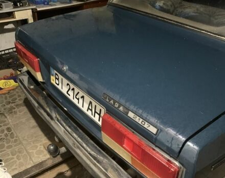 Зелений ВАЗ 2107, об'ємом двигуна 1.5 л та пробігом 80 тис. км за 1100 $, фото 1 на Automoto.ua