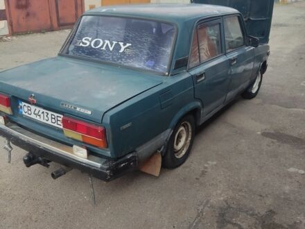 Зеленый ВАЗ 2107, объемом двигателя 1.5 л и пробегом 100 тыс. км за 350 $, фото 1 на Automoto.ua