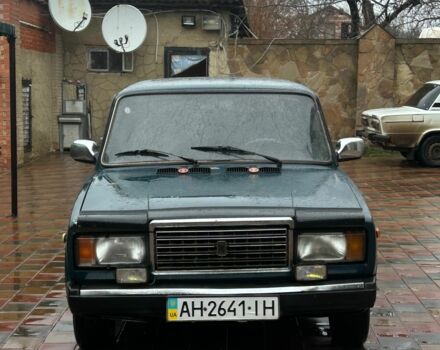 Зелений ВАЗ 2107, об'ємом двигуна 1.6 л та пробігом 100 тис. км за 546 $, фото 1 на Automoto.ua