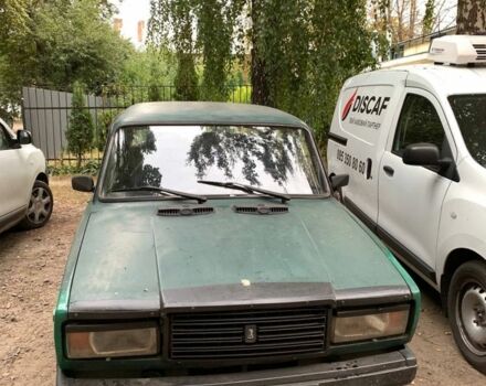 Зеленый ВАЗ 2107, объемом двигателя 1.4 л и пробегом 3 тыс. км за 524 $, фото 1 на Automoto.ua