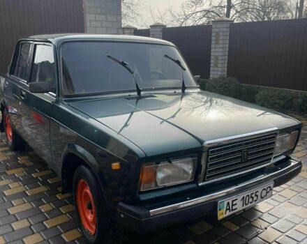 Зеленый ВАЗ 2107, объемом двигателя 1.6 л и пробегом 111 тыс. км за 949 $, фото 1 на Automoto.ua