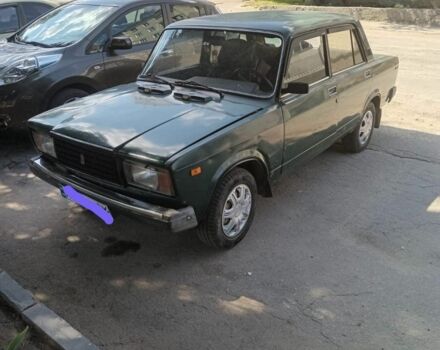 Зеленый ВАЗ 2107, объемом двигателя 1.6 л и пробегом 230 тыс. км за 726 $, фото 1 на Automoto.ua