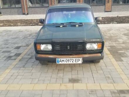 ВАЗ 2107 1996 в Житомире на Automoto.ua Зеленый ВАЗ 2107, объемом двигателя 1.45 л и пробегом 200 тыс. км за 910 $, фото 1 на Automoto.ua