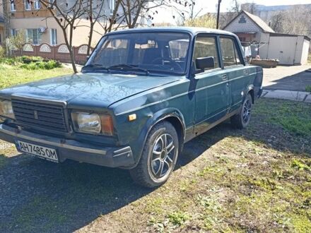 ВАЗ 2107 1996 в Славянске на Automoto.ua Зеленый ВАЗ 2107, объемом двигателя 1.6 л и пробегом 70 тыс. км за 800 $, фото 1 на Automoto.ua