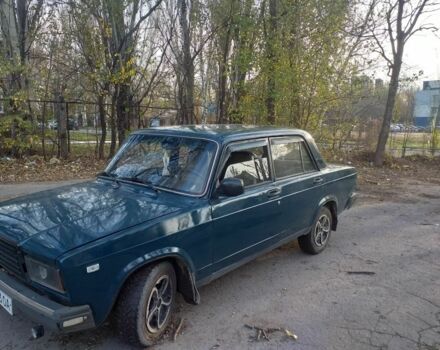 Зеленый ВАЗ 2107, объемом двигателя 1.5 л и пробегом 158 тыс. км за 1500 $, фото 1 на Automoto.ua