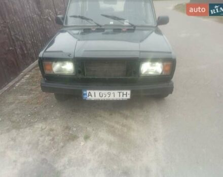 Зеленый ВАЗ 2107, объемом двигателя 1.6 л и пробегом 44 тыс. км за 953 $, фото 1 на Automoto.ua