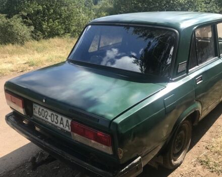 Зеленый ВАЗ 2107, объемом двигателя 1.3 л и пробегом 3 тыс. км за 599 $, фото 1 на Automoto.ua