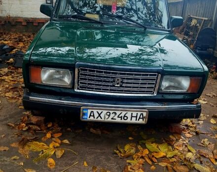 ВАЗ 2107 1997 в Богодухове на Automoto.ua Зеленый ВАЗ 2107, объемом двигателя 1.5 л и пробегом 213 тыс. км за 500 $, фото 1 на Automoto.ua
