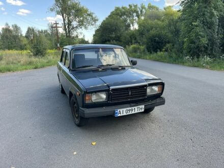 Зелений ВАЗ 2107, об'ємом двигуна 1.6 л та пробігом 70 тис. км за 650 $, фото 1 на Automoto.ua