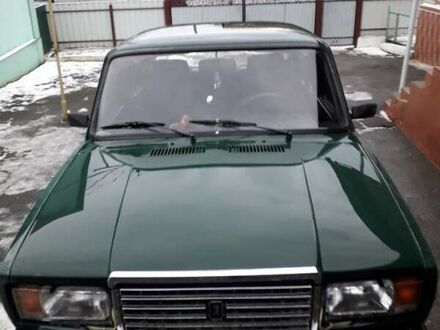 Зеленый ВАЗ 2107, объемом двигателя 1.5 л и пробегом 200 тыс. км за 900 $, фото 1 на Automoto.ua