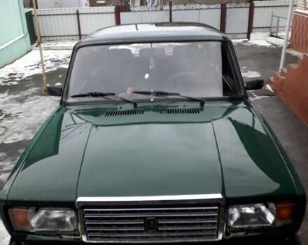 Зеленый ВАЗ 2107, объемом двигателя 1.5 л и пробегом 200 тыс. км за 900 $, фото 1 на Automoto.ua