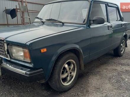 Зеленый ВАЗ 2107, объемом двигателя 1.57 л и пробегом 100 тыс. км за 700 $, фото 1 на Automoto.ua