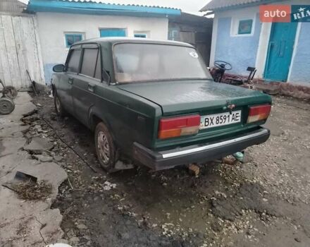 Зелений ВАЗ 2107, об'ємом двигуна 1.5 л та пробігом 100 тис. км за 500 $, фото 1 на Automoto.ua