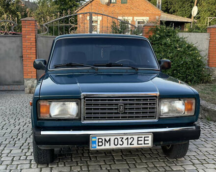 Зеленый ВАЗ 2107, объемом двигателя 1.5 л и пробегом 210 тыс. км за 1500 $, фото 1 на Automoto.ua