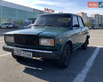 Зелений ВАЗ 2107, об'ємом двигуна 1.3 л та пробігом 83 тис. км за 900 $, фото 1 на Automoto.ua