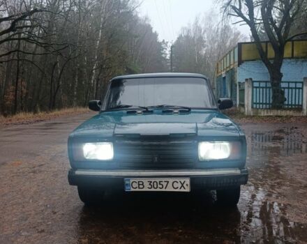 Зеленый ВАЗ 2107, объемом двигателя 1.6 л и пробегом 2 тыс. км за 438 $, фото 1 на Automoto.ua