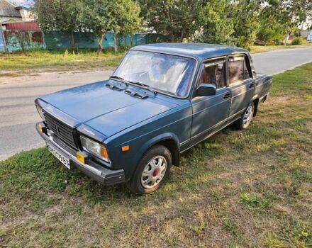 Зеленый ВАЗ 2107, объемом двигателя 1.5 л и пробегом 1 тыс. км за 1300 $, фото 1 на Automoto.ua