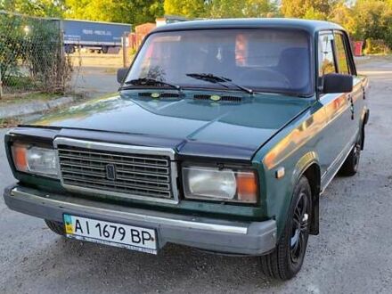Зеленый ВАЗ 2107, объемом двигателя 1.5 л и пробегом 140 тыс. км за 1100 $, фото 1 на Automoto.ua