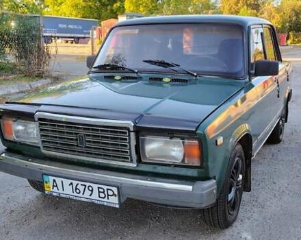 Зелений ВАЗ 2107, об'ємом двигуна 1.5 л та пробігом 140 тис. км за 1100 $, фото 1 на Automoto.ua