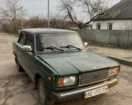 Зелений ВАЗ 2107, об'ємом двигуна 1.5 л та пробігом 200 тис. км за 355 $, фото 1 на Automoto.ua