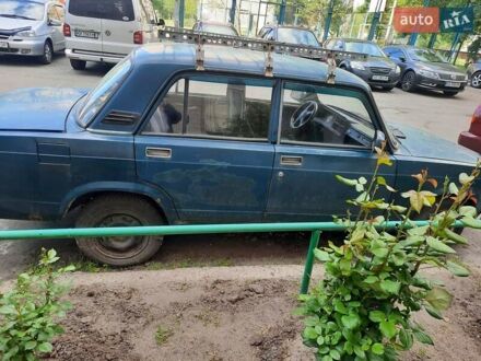 Зеленый ВАЗ 2107, объемом двигателя 1.57 л и пробегом 58 тыс. км за 550 $, фото 1 на Automoto.ua