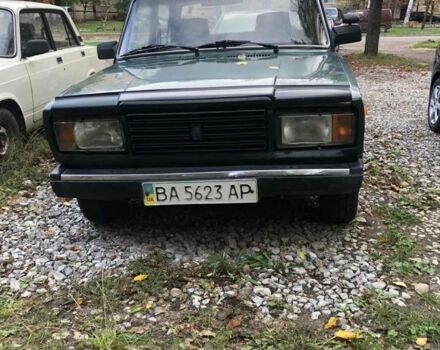 Зеленый ВАЗ 2107, объемом двигателя 1.5 л и пробегом 94 тыс. км за 800 $, фото 1 на Automoto.ua