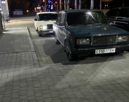 Зеленый ВАЗ 2107, объемом двигателя 1.5 л и пробегом 280 тыс. км за 848 $, фото 1 на Automoto.ua