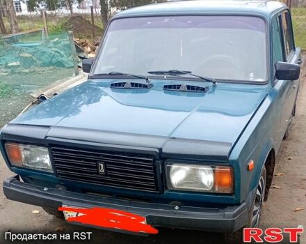 Зеленый ВАЗ 2107, объемом двигателя 1.6 л и пробегом 0 тыс. км за 1500 $, фото 1 на Automoto.ua