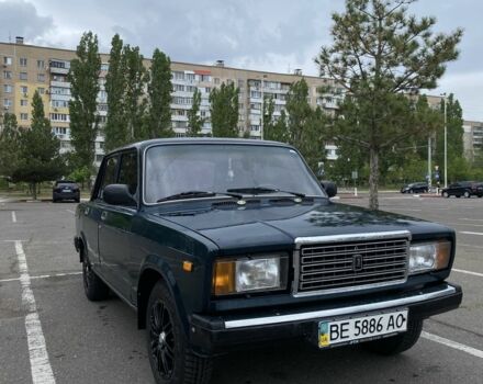 Зеленый ВАЗ 2107, объемом двигателя 0 л и пробегом 162 тыс. км за 2000 $, фото 1 на Automoto.ua