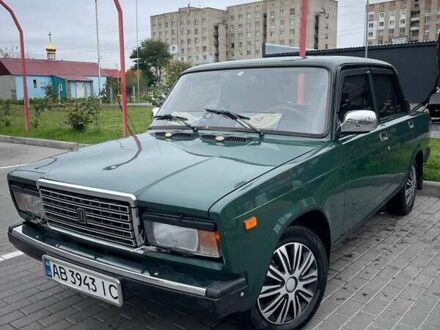 Зеленый ВАЗ 2107, объемом двигателя 1.6 л и пробегом 81 тыс. км за 1550 $, фото 1 на Automoto.ua