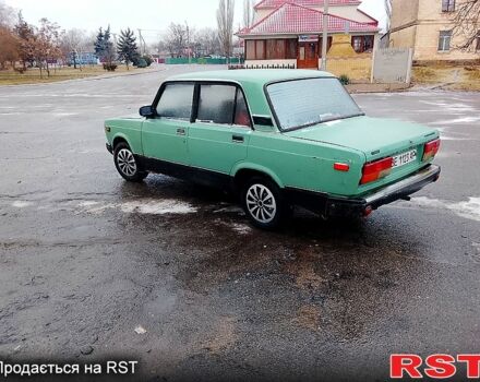 Зеленый ВАЗ 2107, объемом двигателя 1.3 л и пробегом 0 тыс. км за 500 $, фото 1 на Automoto.ua