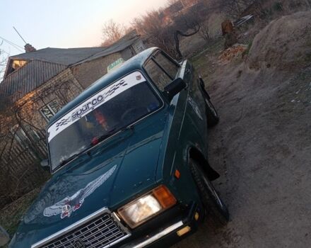 Зеленый ВАЗ 2107, объемом двигателя 1.3 л и пробегом 40 тыс. км за 599 $, фото 1 на Automoto.ua