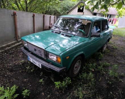Зелений ВАЗ 2107, об'ємом двигуна 1.6 л та пробігом 3 тис. км за 841 $, фото 1 на Automoto.ua