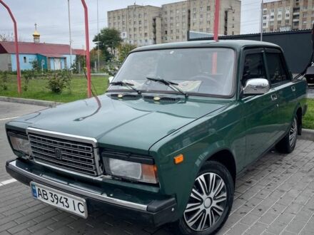 Зеленый ВАЗ 2107, объемом двигателя 1.6 л и пробегом 81 тыс. км за 1550 $, фото 1 на Automoto.ua